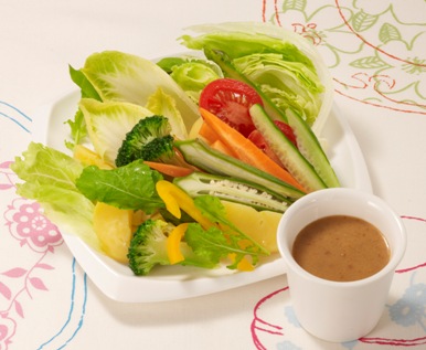 彩り野菜のディップソース